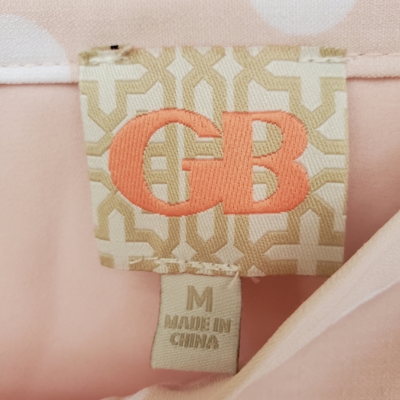 GIANNI Bini Mini Skirt Polka Dot Pink & White Wrap Sz M - EUC! - Picture 8 of 12